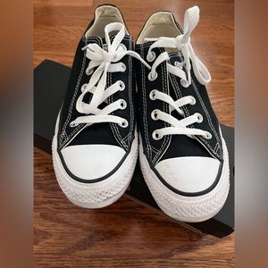 Converse All Star Ox Black shoe - size 5.5